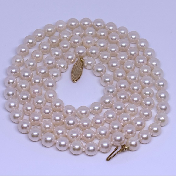 Mikimoto Jewelry - 30” MIKIMOTO BLUE LAGOON PEARL NECKLACE 30” OMG WOWOWOWOWOWOW!!!!!!!!!!